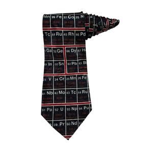 Steve Harris Periodic Table Of Elements Science Novelty Necktie Polyester